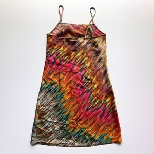 Body Central Abstract Print Slip Dress